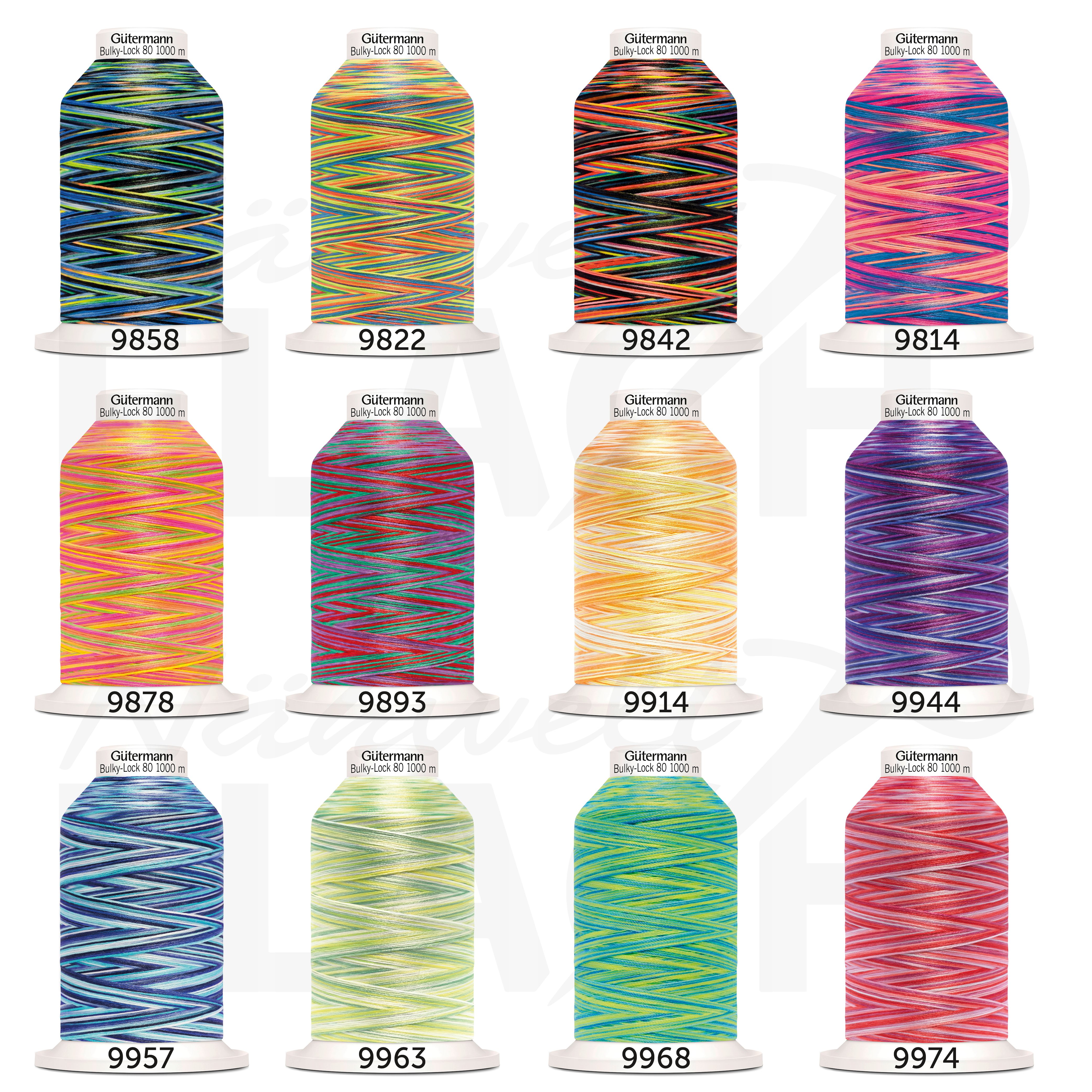 Bulky Lock 80 1000m Multicolor