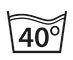 Waschbar bei 40°C 